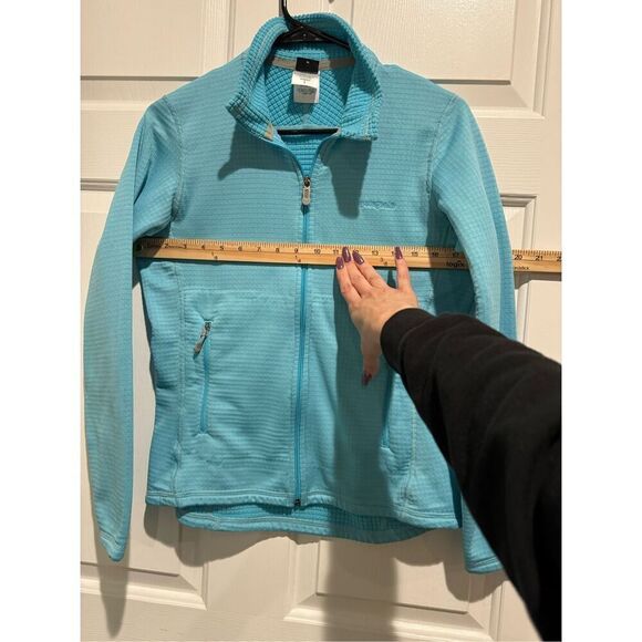 Patagonia Women's R1 Daily Full Zip Aqua Jacket Size Small - Picture 6 of 13
